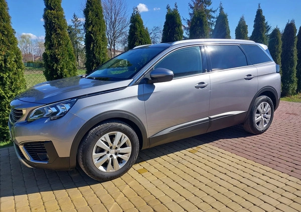 Peugeot 5008 cena 71500 przebieg: 167000, rok produkcji 2018 z Łazy małe 436
